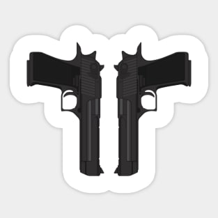 Duel Desert Eagles Sticker